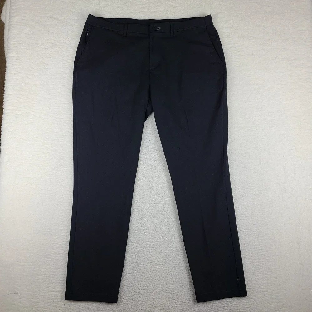 Public Rec Gamechanger Pants Mens 40x32 Black Athleisure‎ Performance Golf